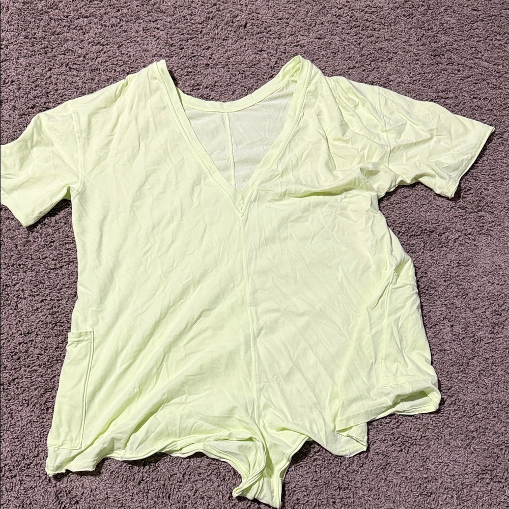 FP Movement by Free People Light Green Jumpsuit